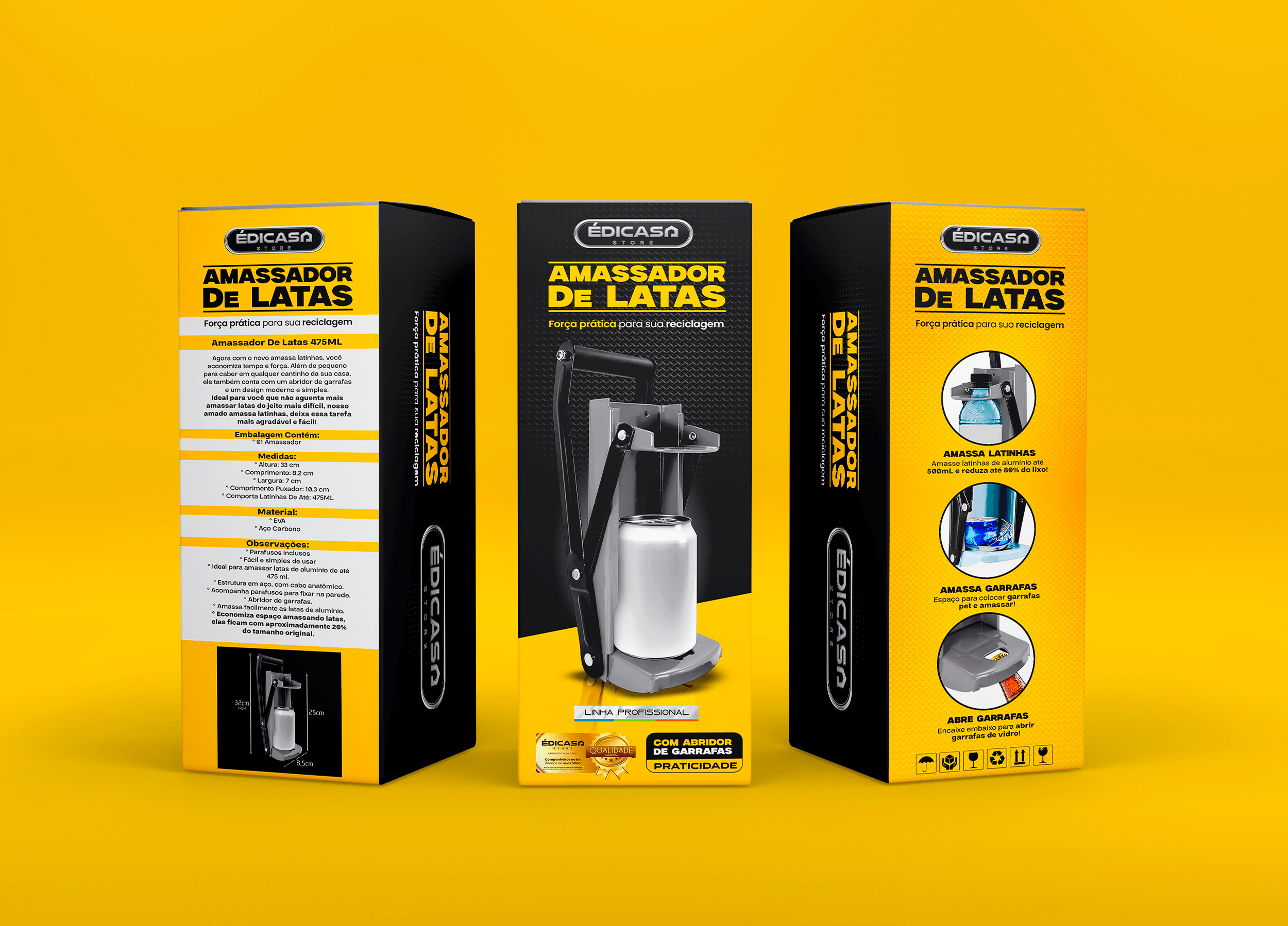 Amassador de Latas Édicasa